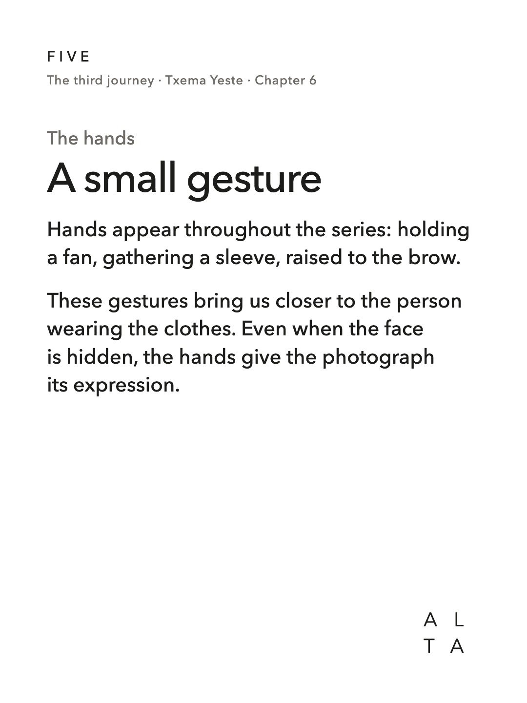 Five, Chapter 6 · Folk Pride, Part III (9/20)