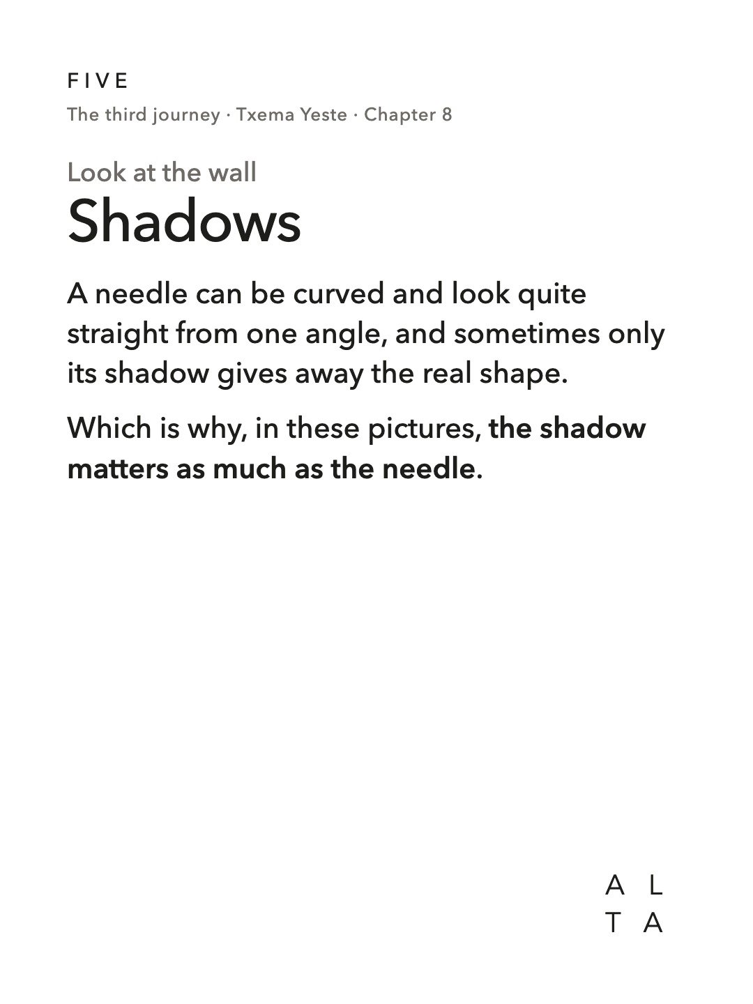 Five, Chapter 8 · Needles (14/20)