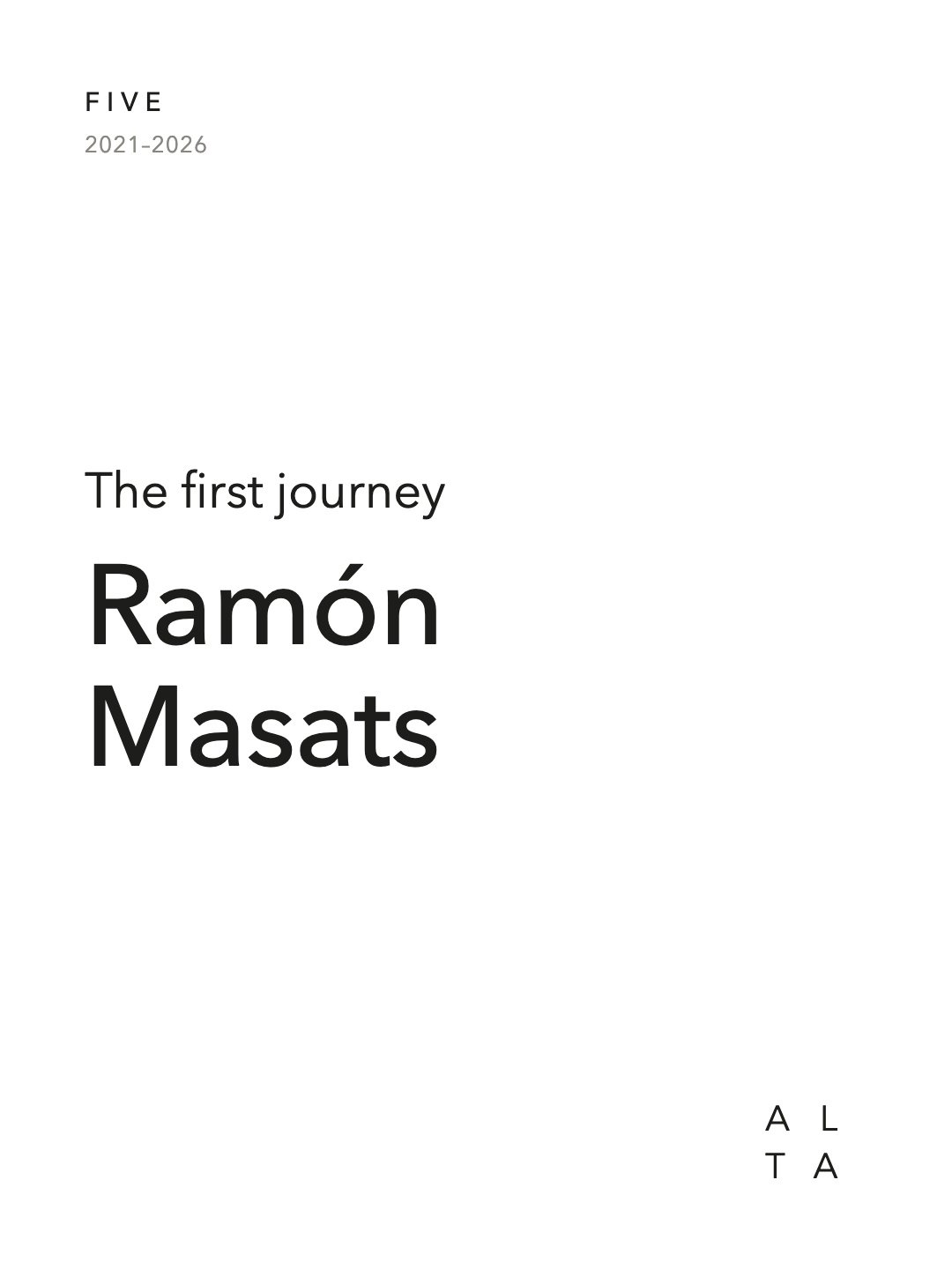 Five, Five years, five journeys (4/6)