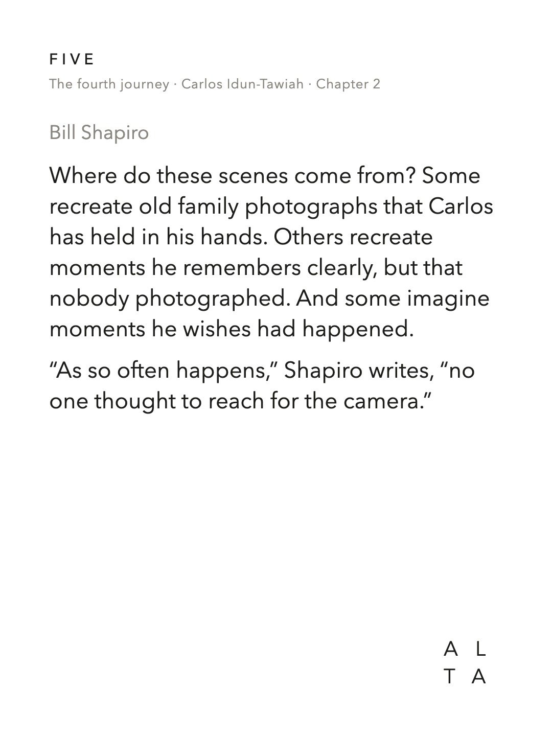 Five, Chapter 2 · Sunday Special (18/20)