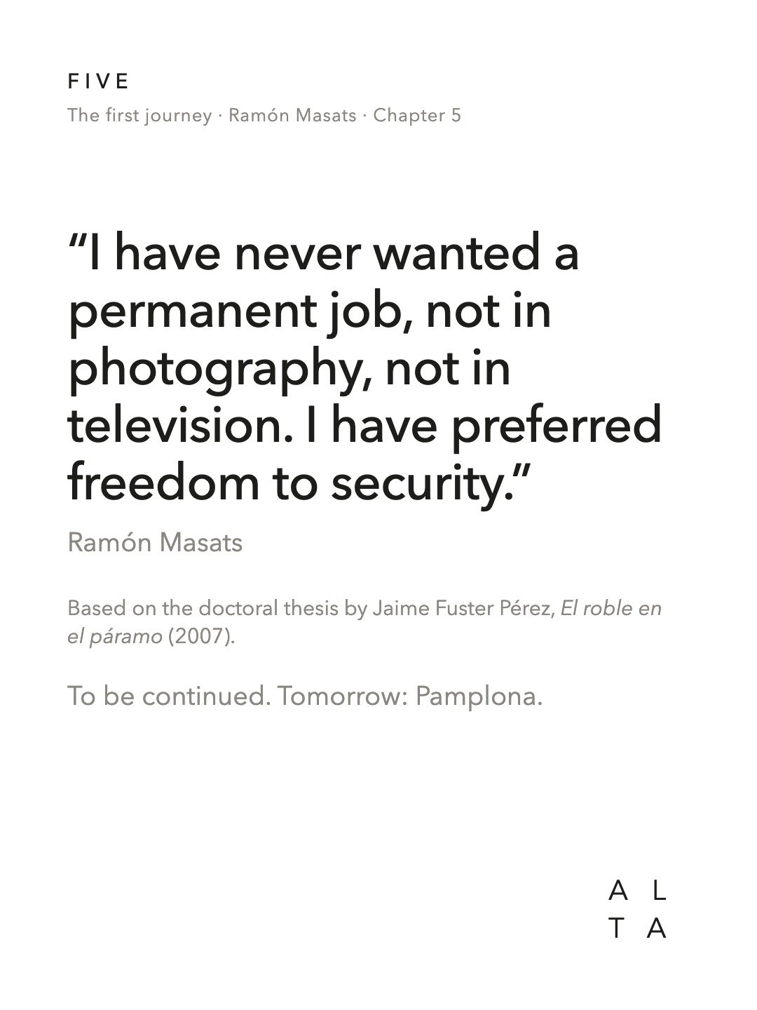Five, Chapter 5 · Madrid (15/16)