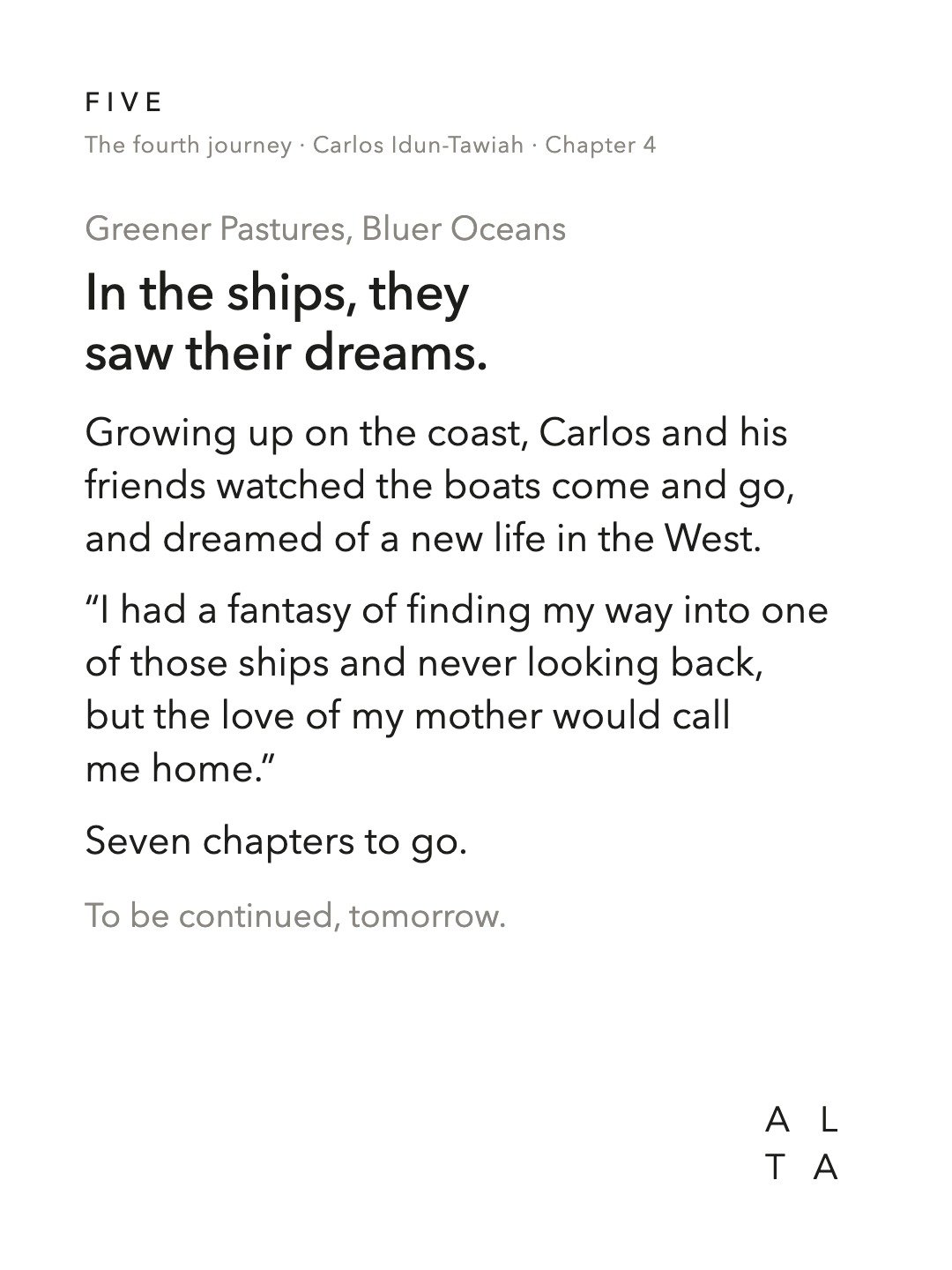 Five, Chapter 4 · Boys Will Always Be Boys (16/16)