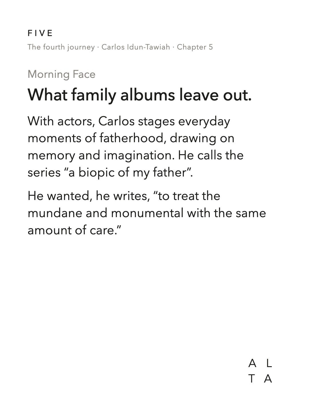 Five, Chapter 5 · Hero, Father, Friend (8/20)