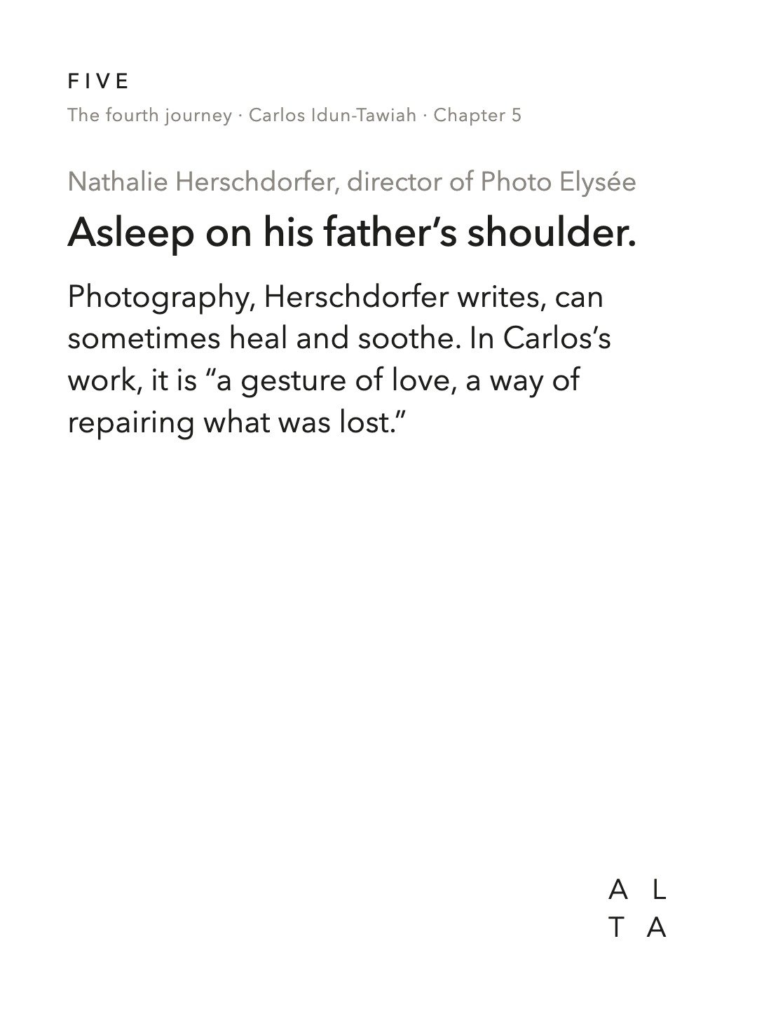 Five, Chapter 5 · Hero, Father, Friend (14/20)