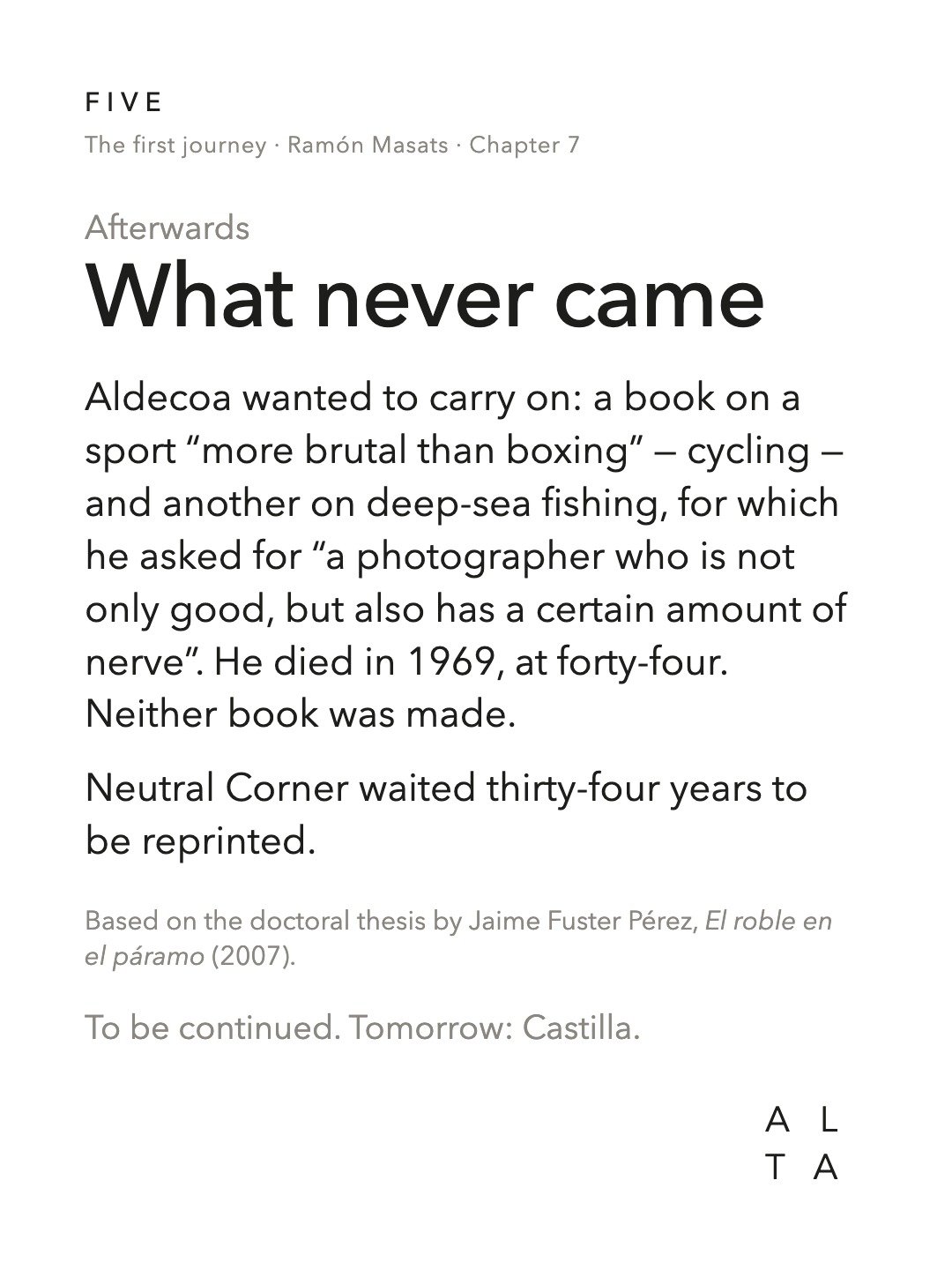 Five, Chapter 7 · Neutral Corner (20/20)