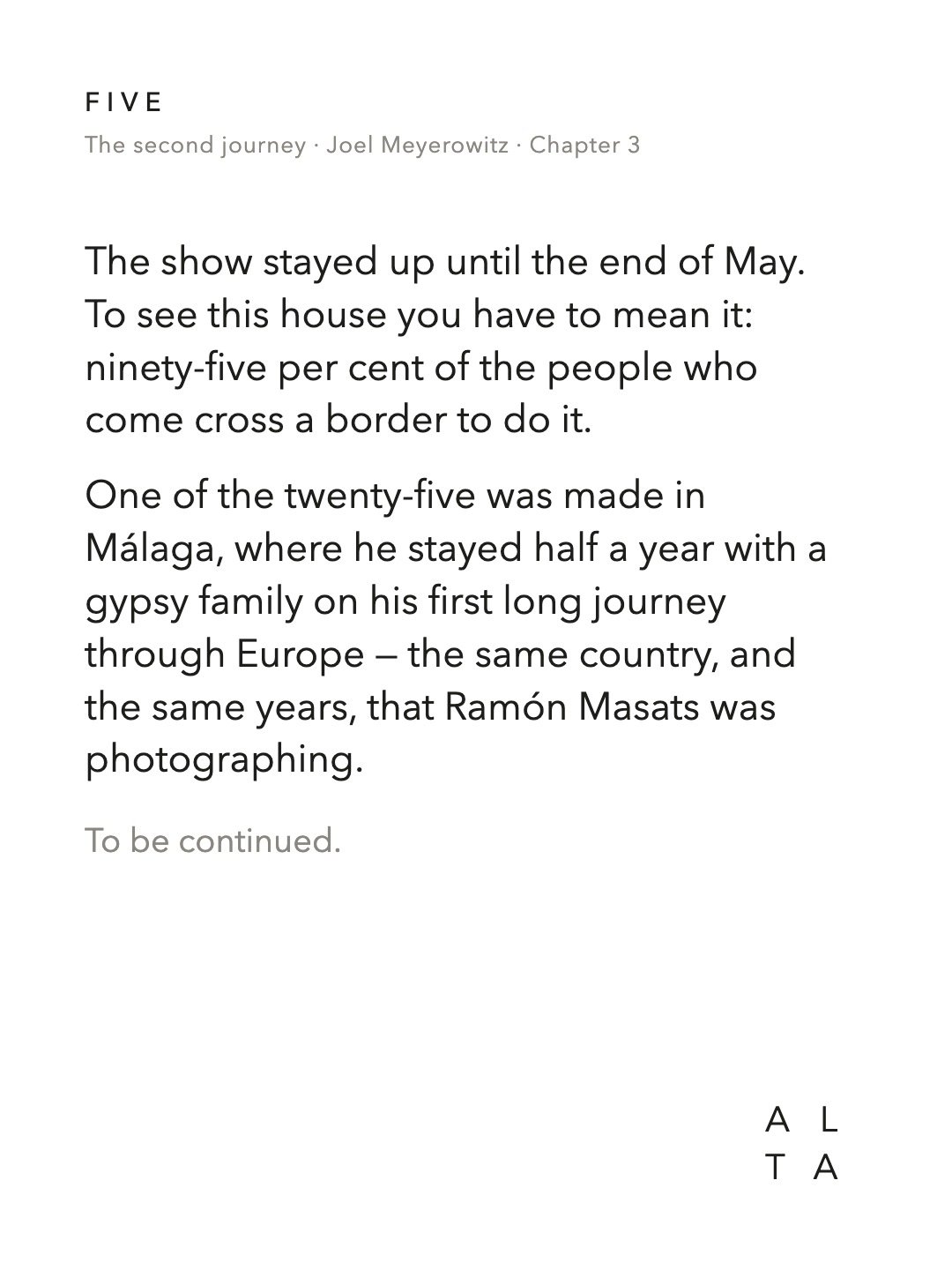 Five, Chapter 3 · License to See (20/20)