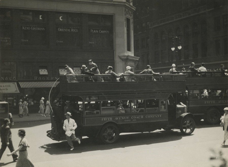 Berenice Abbott, Fifth Avenue Coach Company, New York, 1932