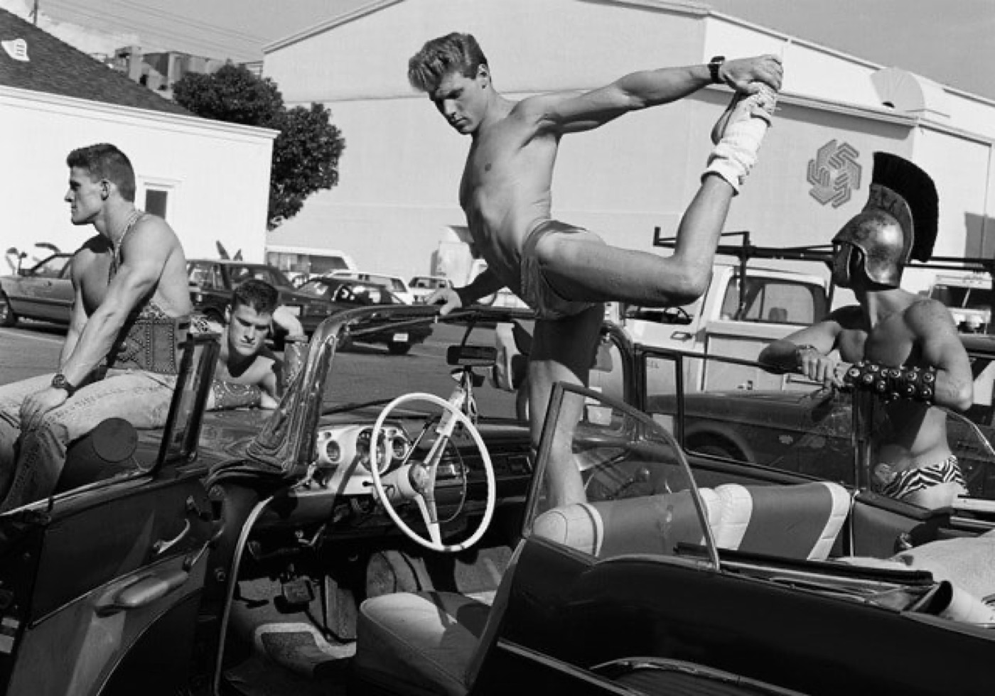 Bruce Weber, Extras at Zoetrope Studios, Hollywood, California, 1985
