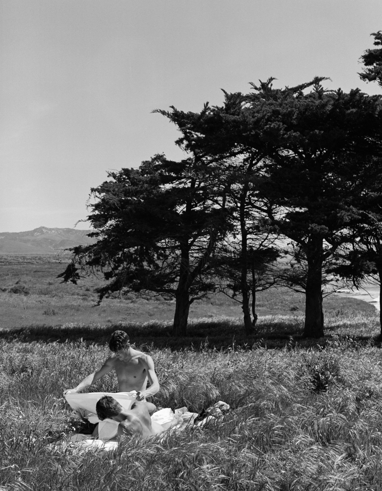 Bruce Weber, Max and Ken, Point Conception, Santa Barbara, California, 1987