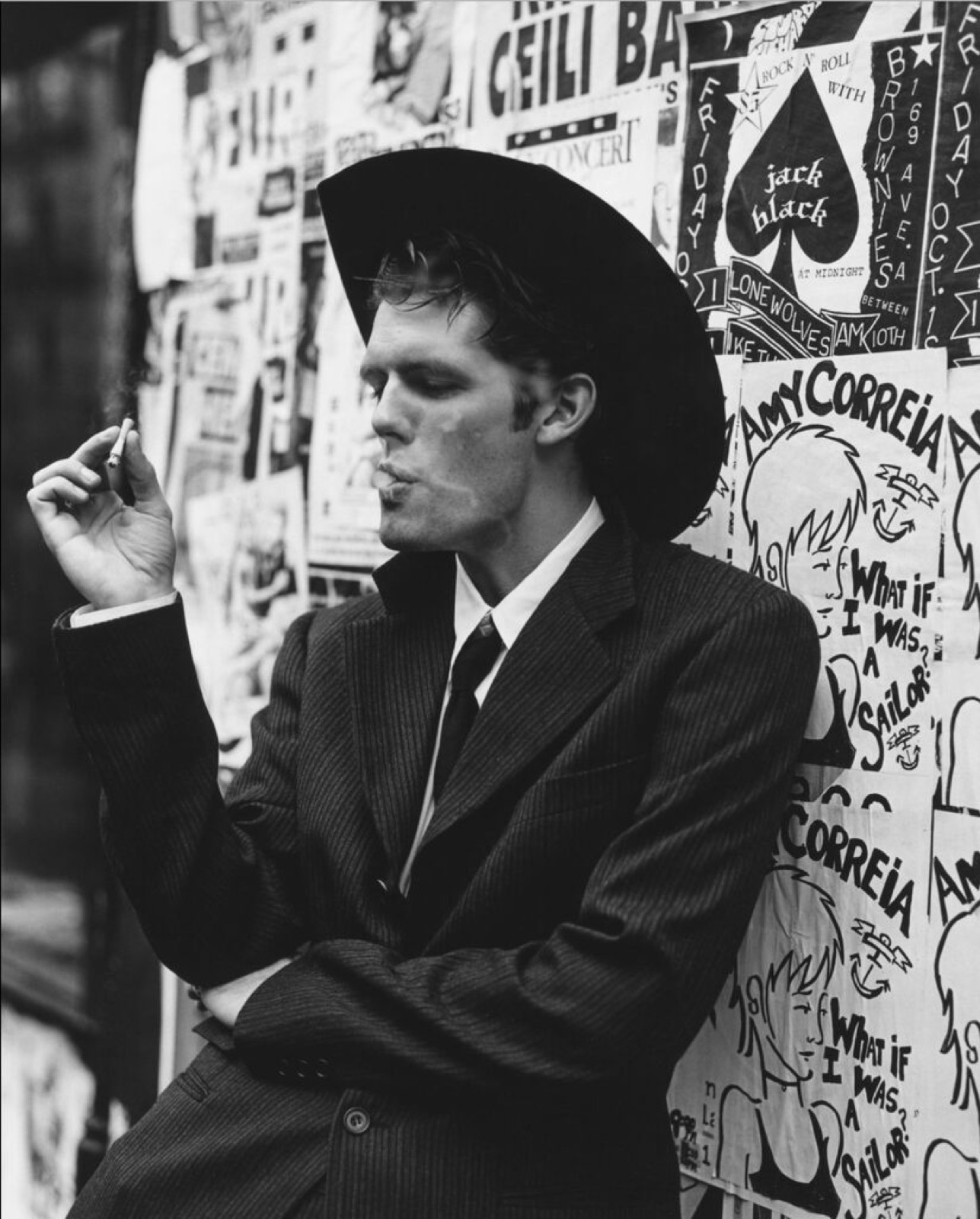 Bruce Weber, Charlie Sexton, NYC, 1993