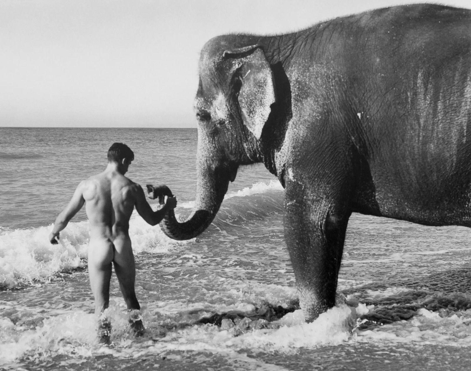 Bruce Weber, Tara and her pal Chris, San Onofre, California, 1998