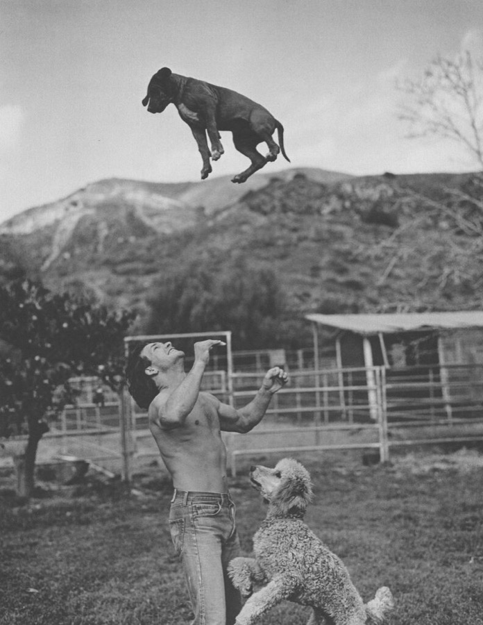 Bruce Weber, Patrick Swayze, 1985
