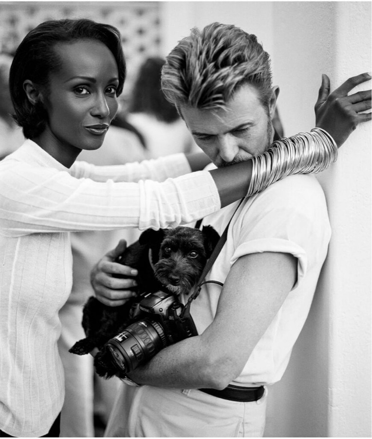 Bruce Weber, Iman and David Bowie , Cape Town, South Africa, 1995