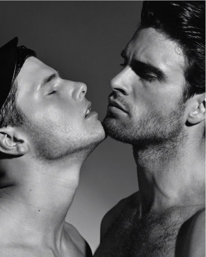 Bruce Weber, Rob Sporrer and Deryl George, San Francisco, California, 1989