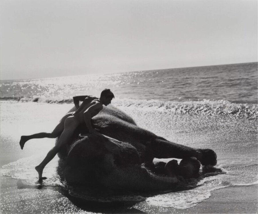 Bruce Weber, Chris and Fai, San Onofre, CA, 1998