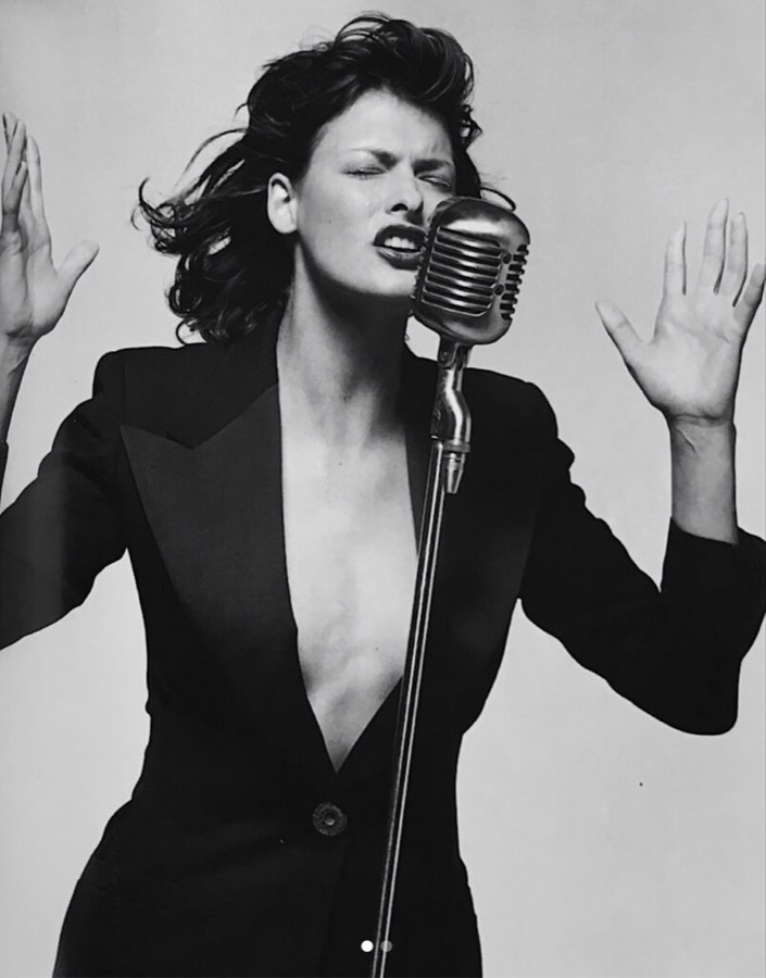 Bruce Weber, Linda Evangelista, 1994/1995