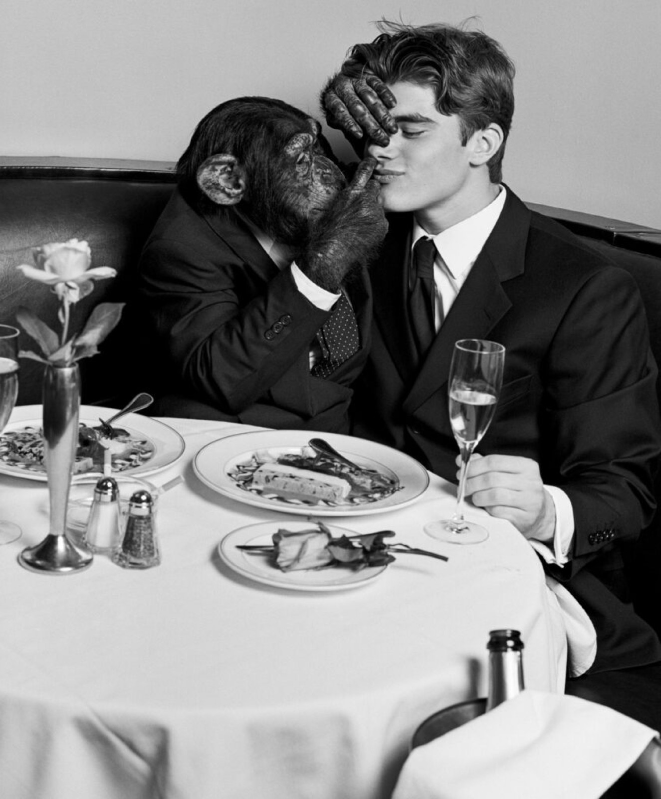 Bruce Weber, Peter Johnson and Murray, New York City, 1997