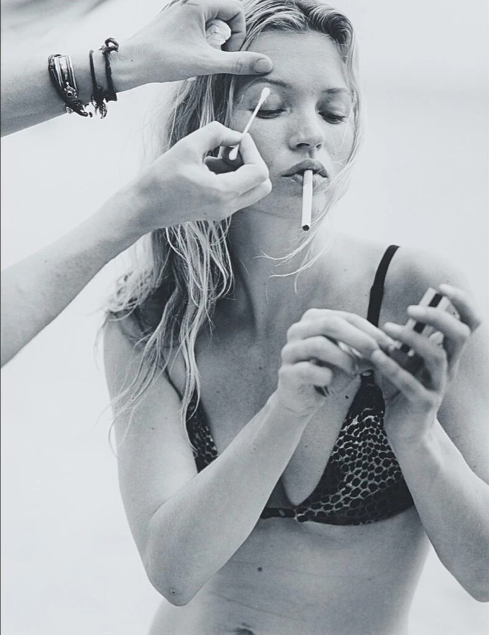 Bruce Weber, Kate Moss, Golden Beach Florida, 2006
