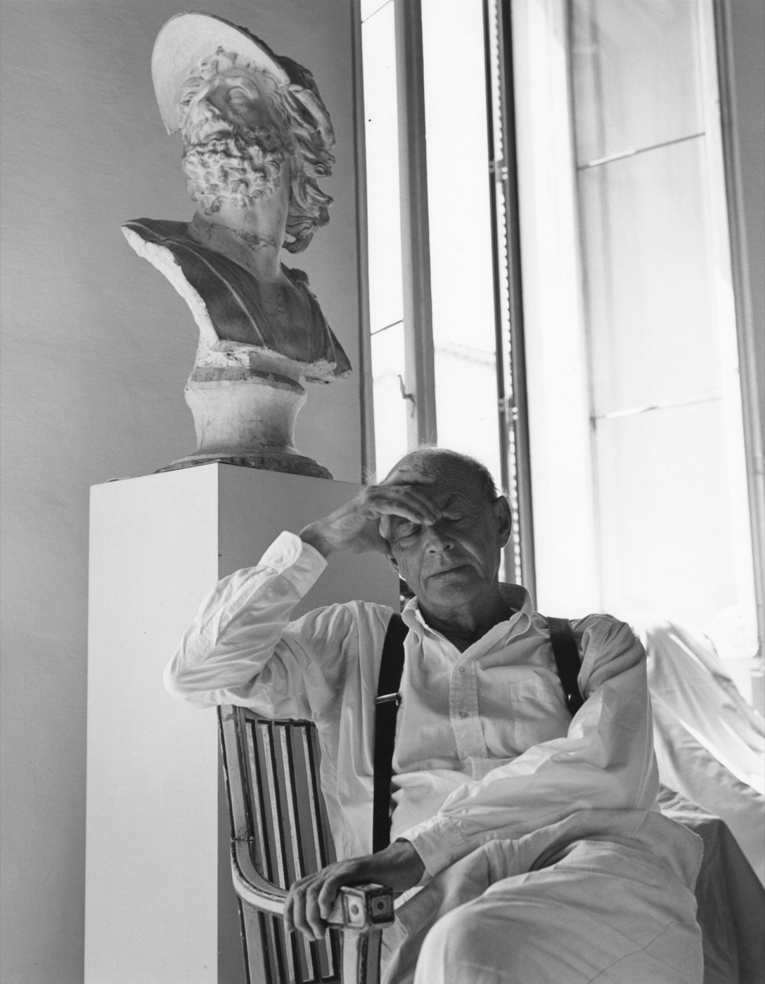 Bruce Weber, Cy Twombly, Rome, Italy, 1994