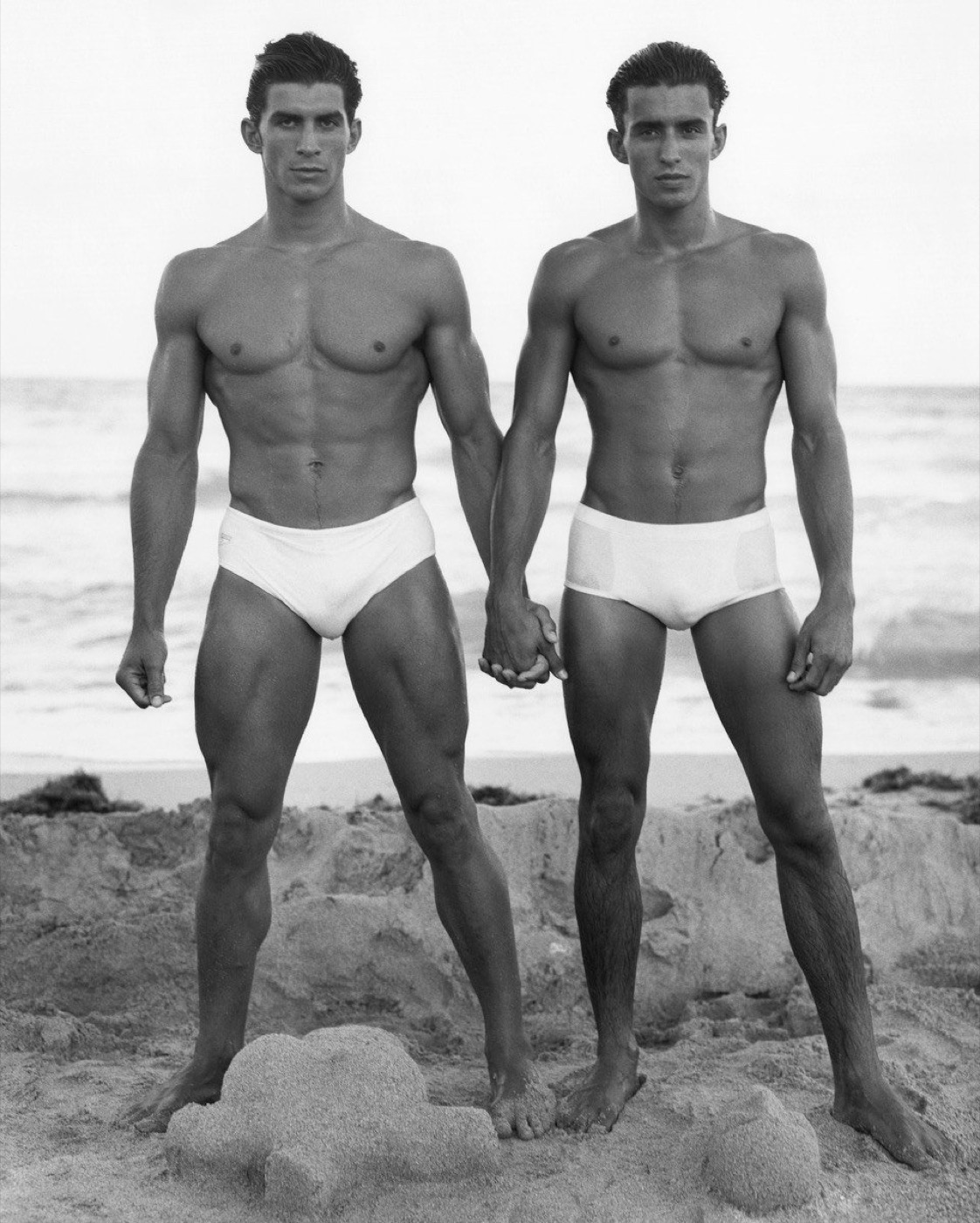 Bruce Weber, Nestor and Patrick, Golden Beach. Florida, 1990