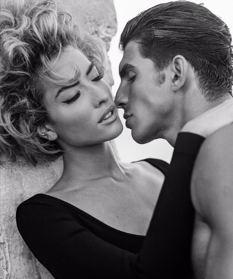 Bruce Weber, Tatjana Patiz & Nestor Lowe, Miami, Florida, 1990