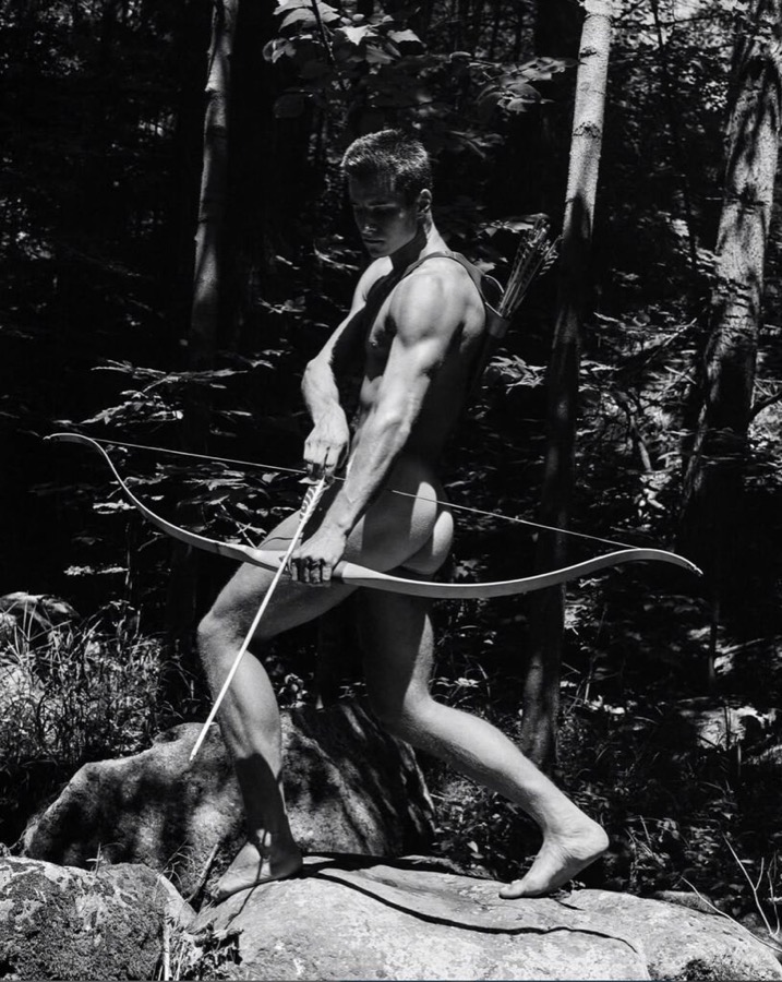 Bruce Weber, George, Upper Saranac Lake, Adirondacks, New York, 1983