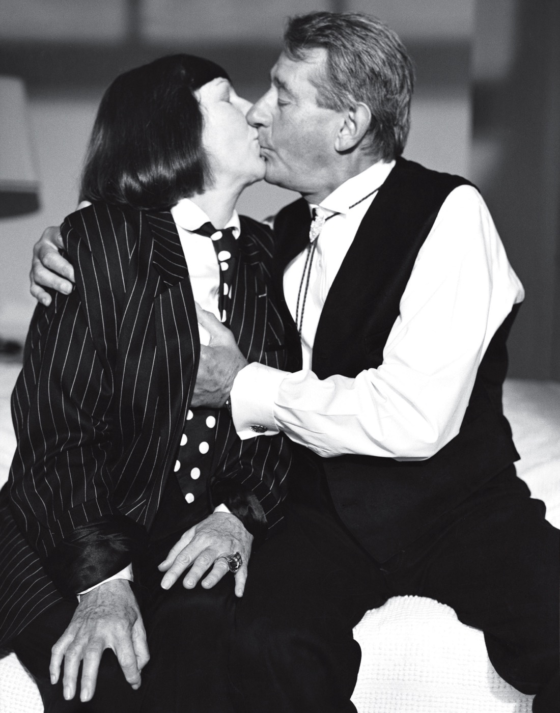 Bruce Weber, Helmut and June Newton, Hollywood, CA, 1991