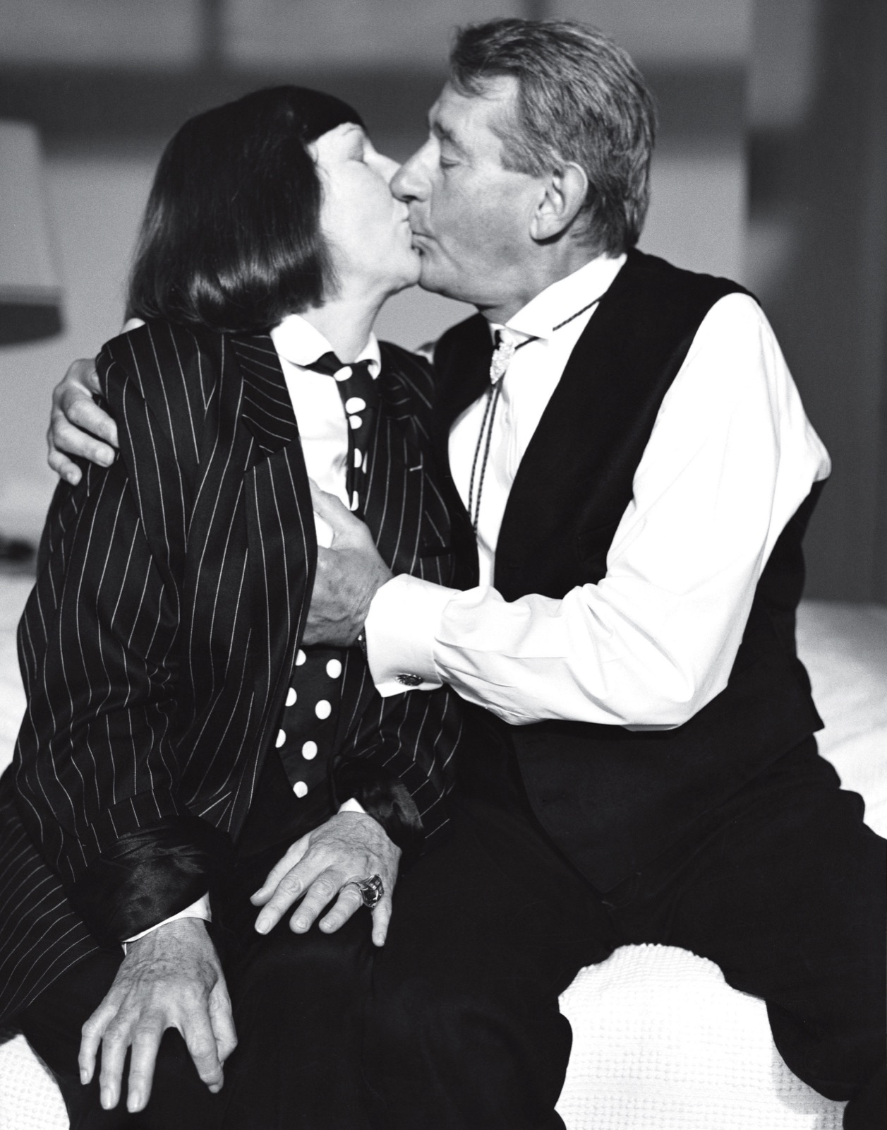 Bruce Weber, Helmut and June Newton, Hollywood, CA, 1991