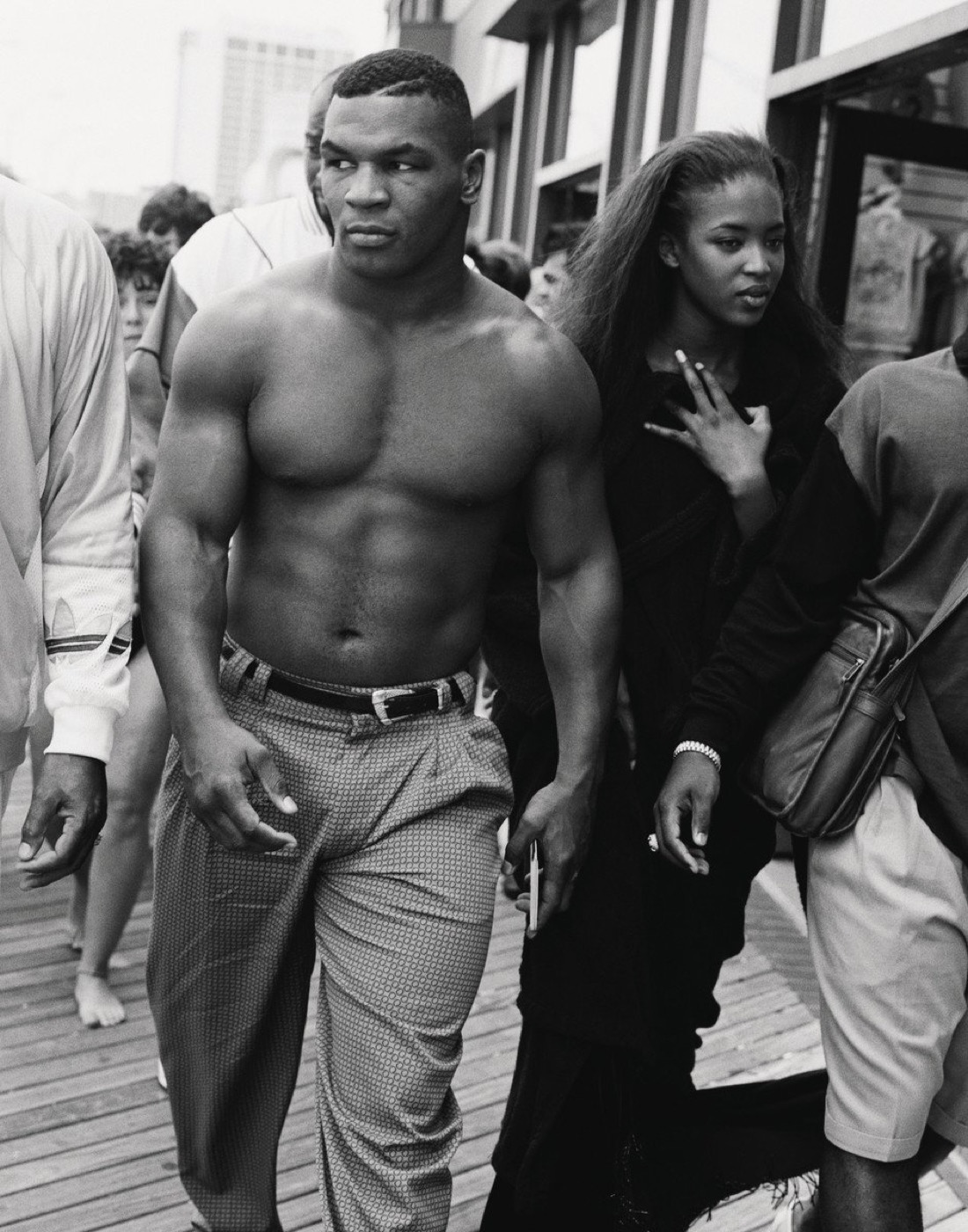 Bruce Weber, Mike Tyson and Naomi Campbell, Atlantic City, NJ, 1989
