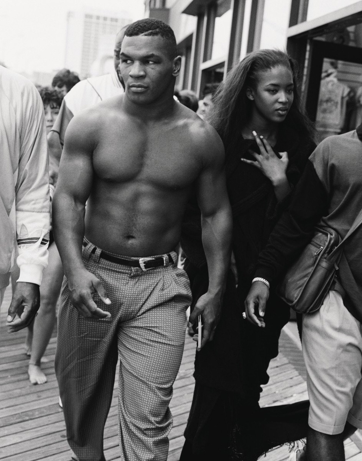 Bruce Weber, Mike Tyson and Naomi Campbell, Atlantic City, NJ, 1989