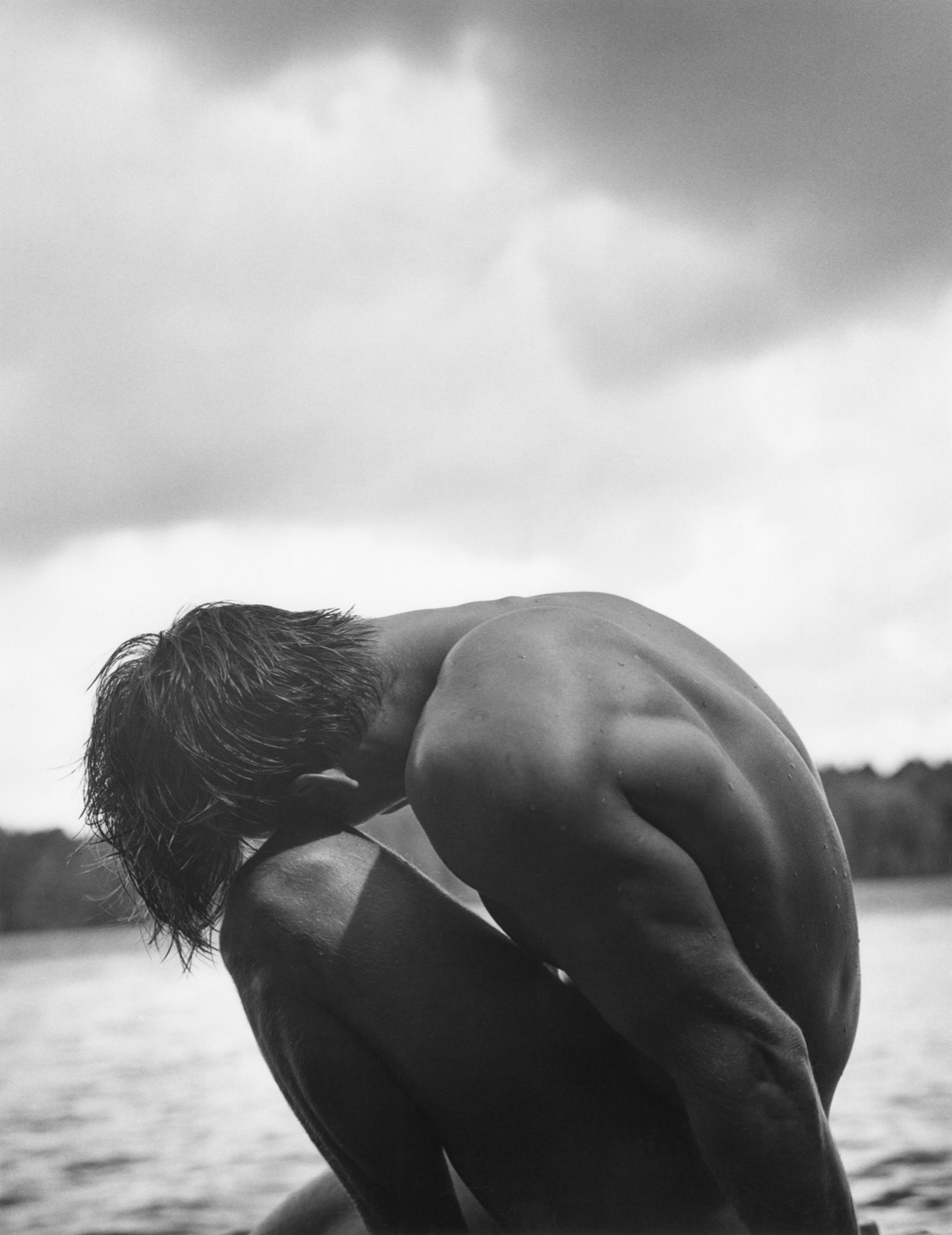 Bruce Weber, Paul Wadina, Lower St. Regis Lake, New York, 1988