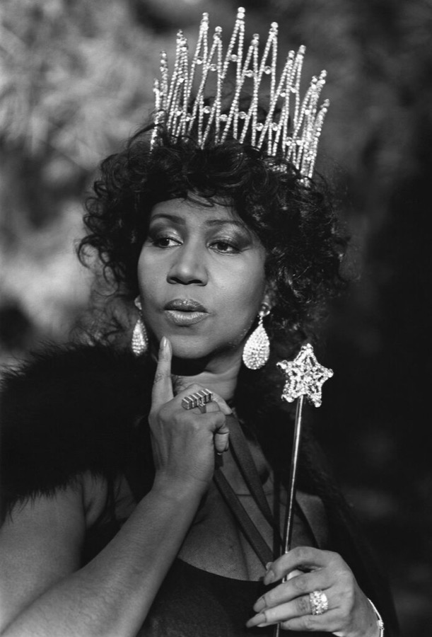 Bruce Weber, Aretha Franklin, Bellport, NY, 1991