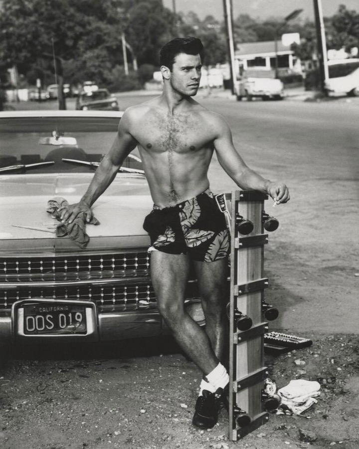 Bruce Weber, A member of the Outrigger Canoe Club, Waikiki, Hawaii, 1982