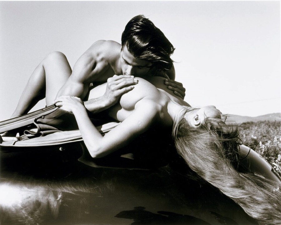 On Top of the Porsche, Lisamarie and John, Santa Barbara