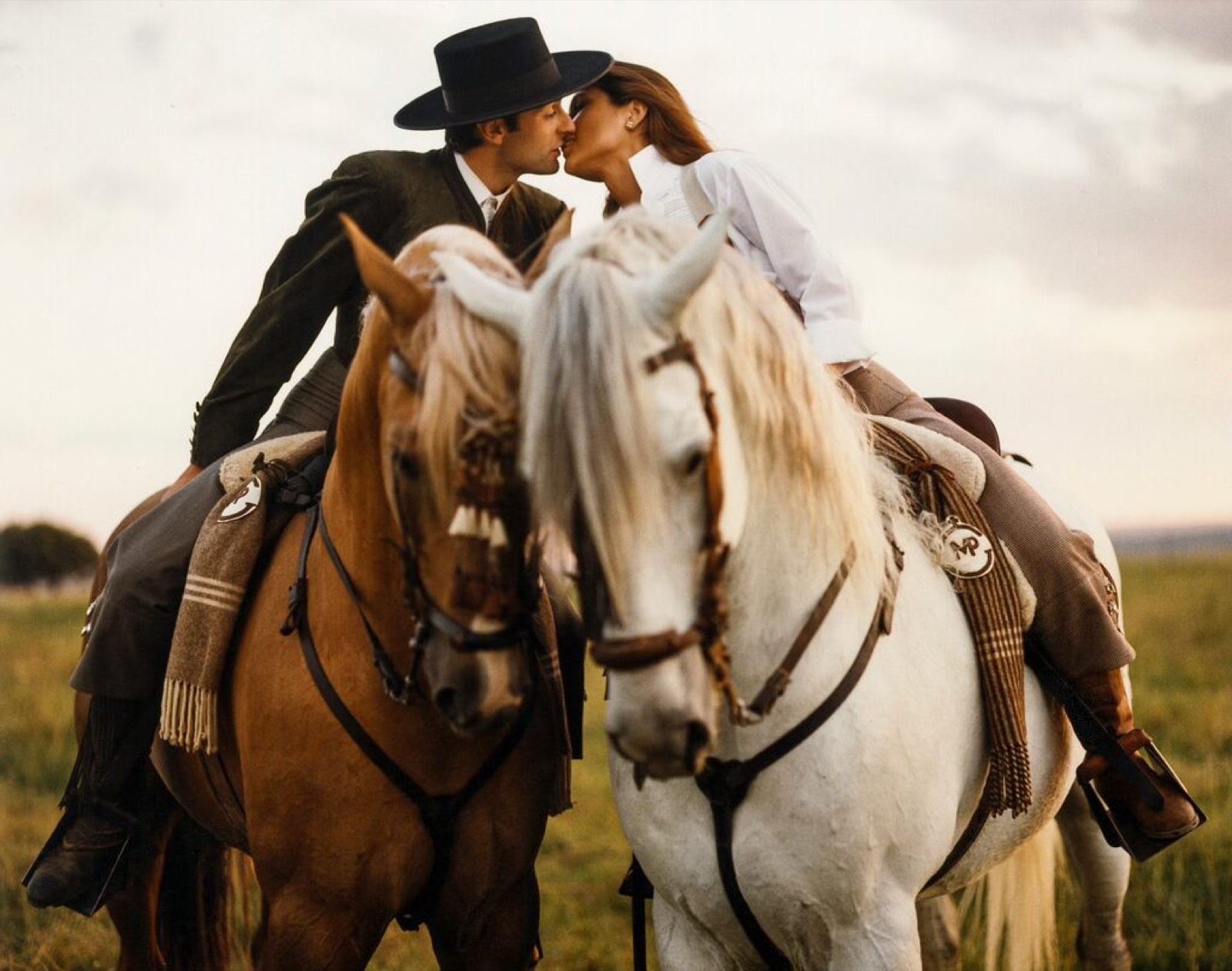 Bruce Weber, Enrique Ponce and Paloma Cuevas, Sevilla, Spain, 2000