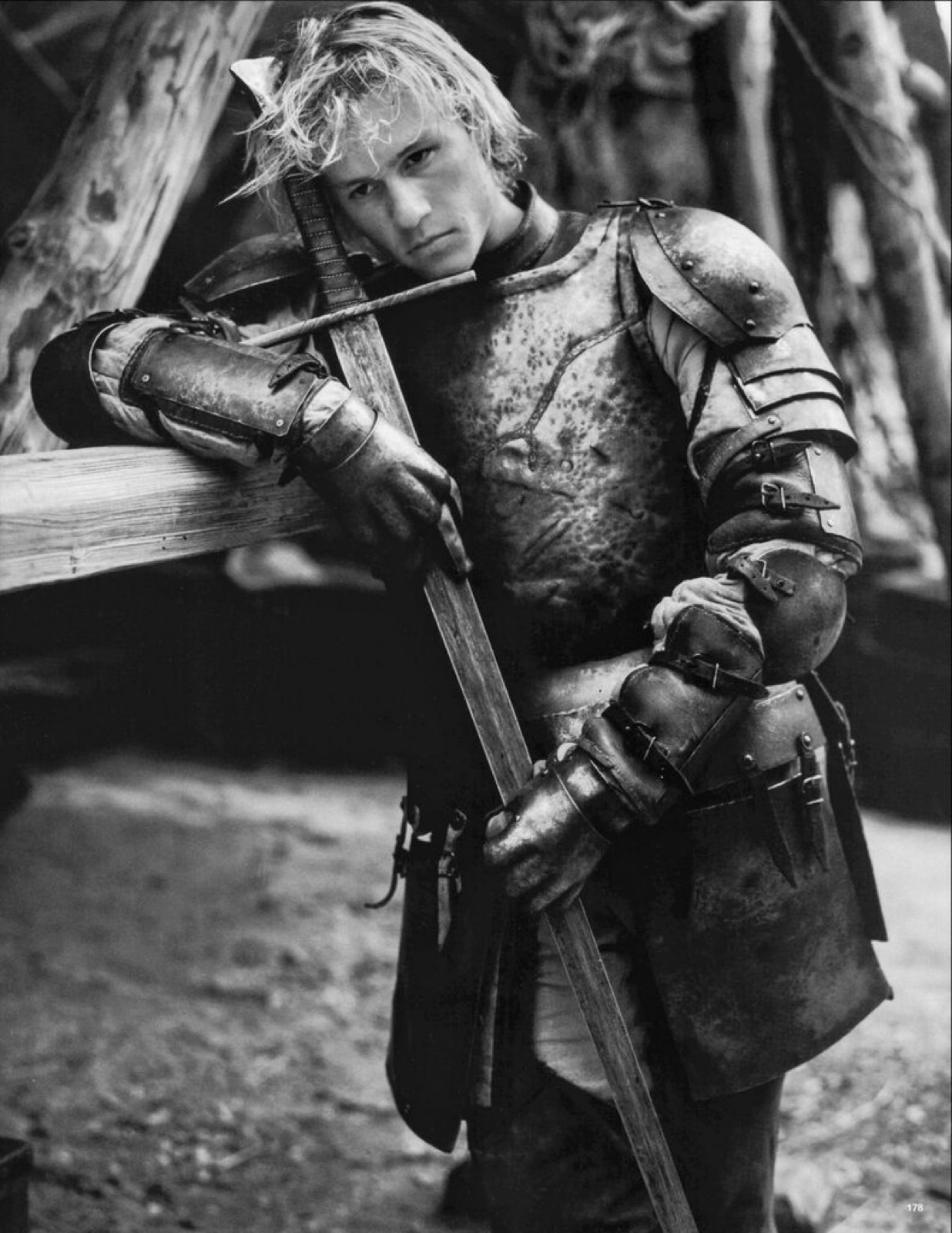 Bruce Weber, Heath Ledger as William Thatcher in 'A Knight’s Tale, 2000