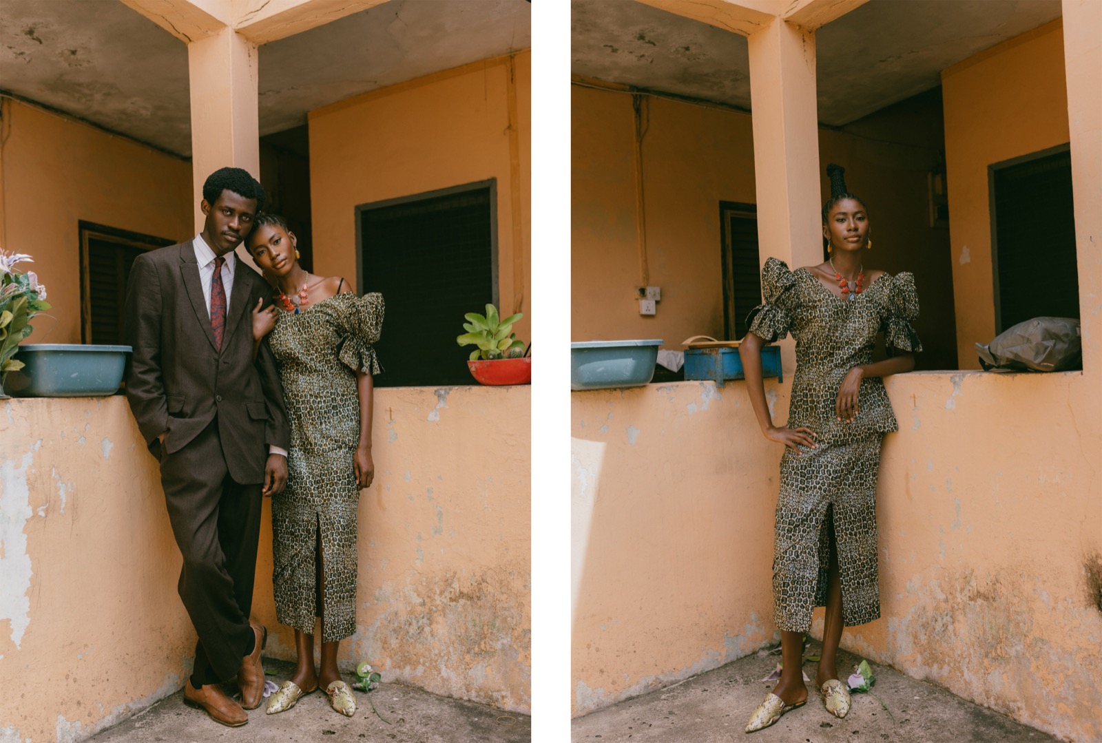 Carlos Idun-Tawiah, Till Death Do Us Part (Diptych), Accra, Ghana, 2022