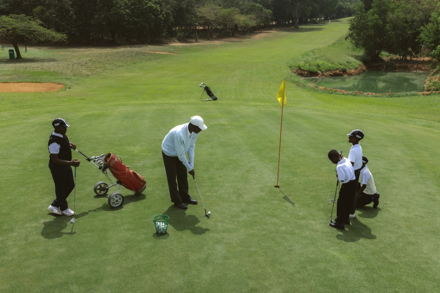 Carlos Idun-Tawiah, The Grass is Greener Where my Father is, Accra, Ghana, 2024