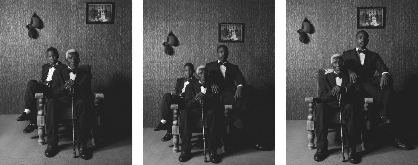Carlos Idun-Tawiah, Generations, (Triptych), Accra, Ghana, 2024