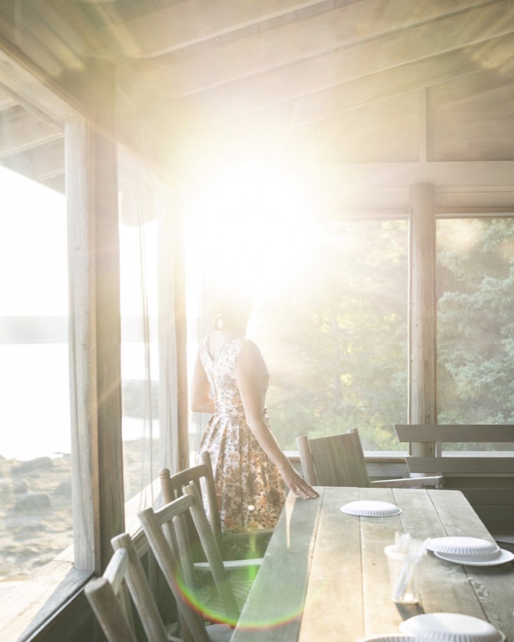 Cig Harvey, Sunset on the Island, Vinalhaven, 2019