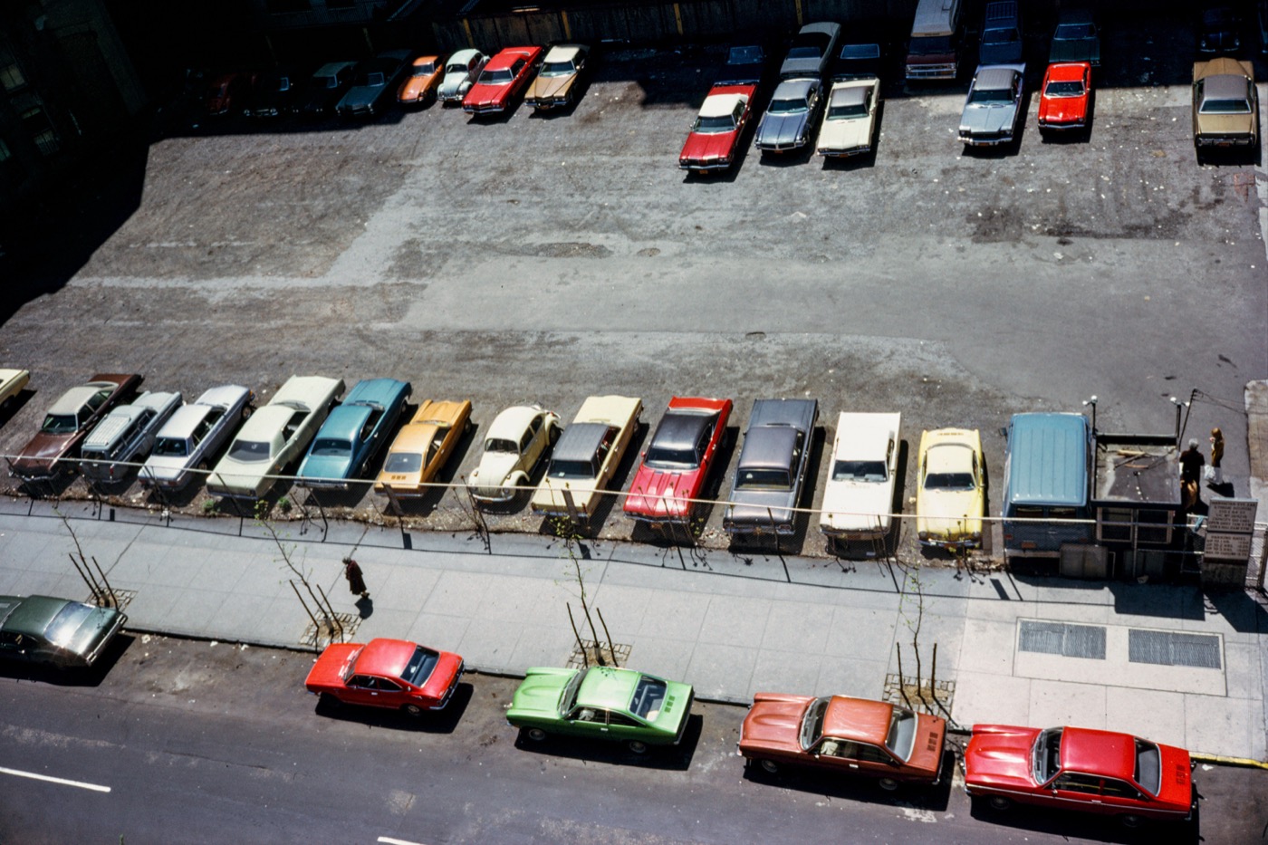 Clark Winter, Parking Lot, Manhattan, 1974