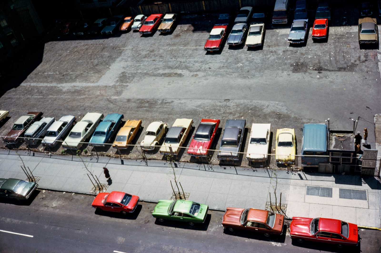 Clark Winter, Parking Lot, Manhattan, 1974