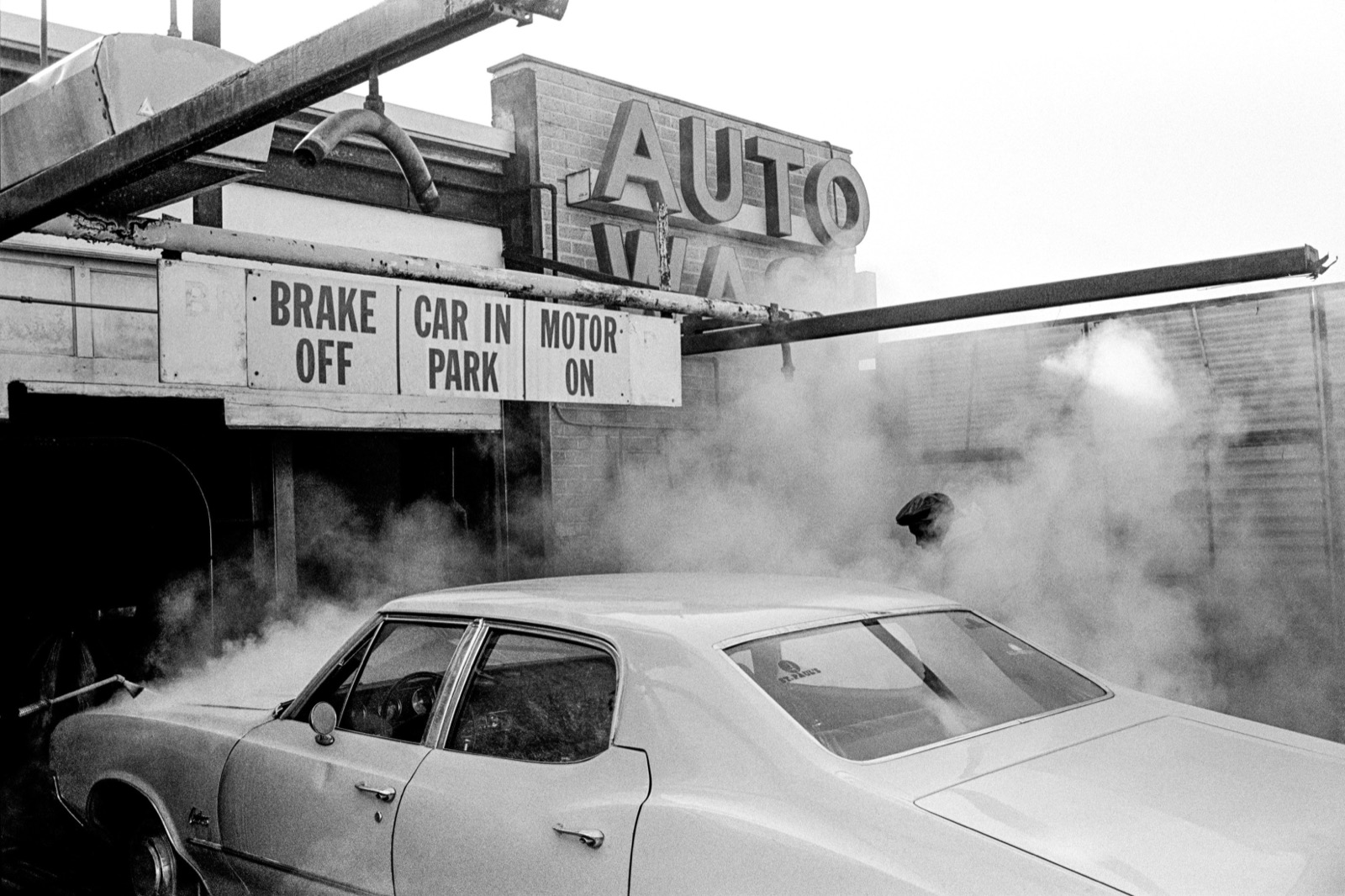 Clark Winter, Auto Wash, New York City, 1971