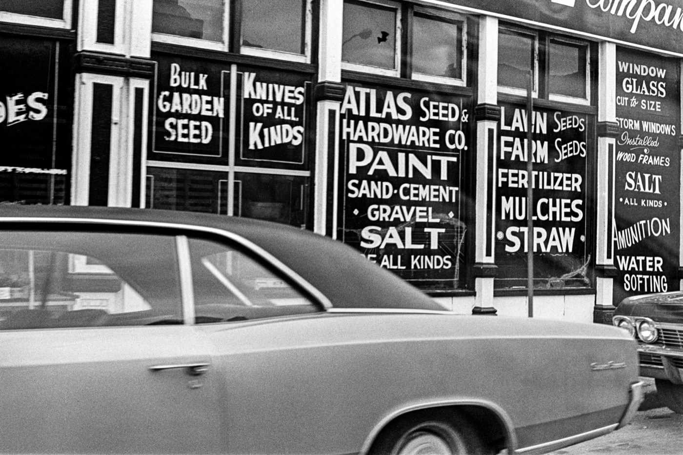 Clark Winter, Atlas Seed, Mount Liberty, Ohio, 1972
