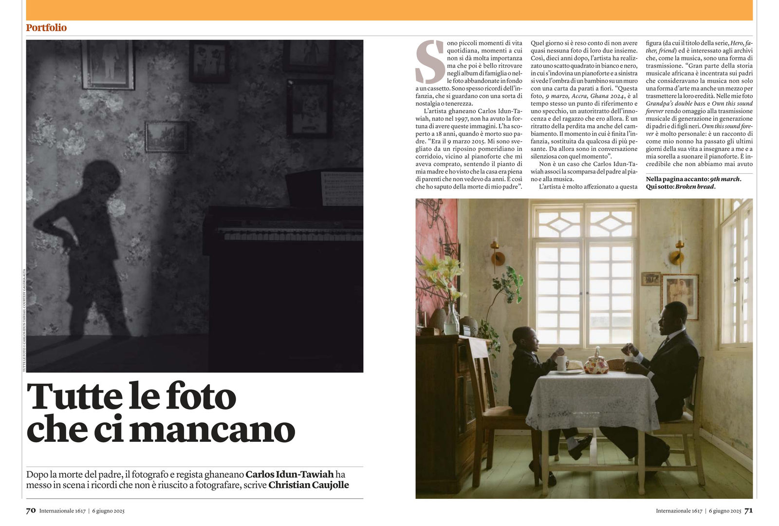 Tutte le foto che ci mancano