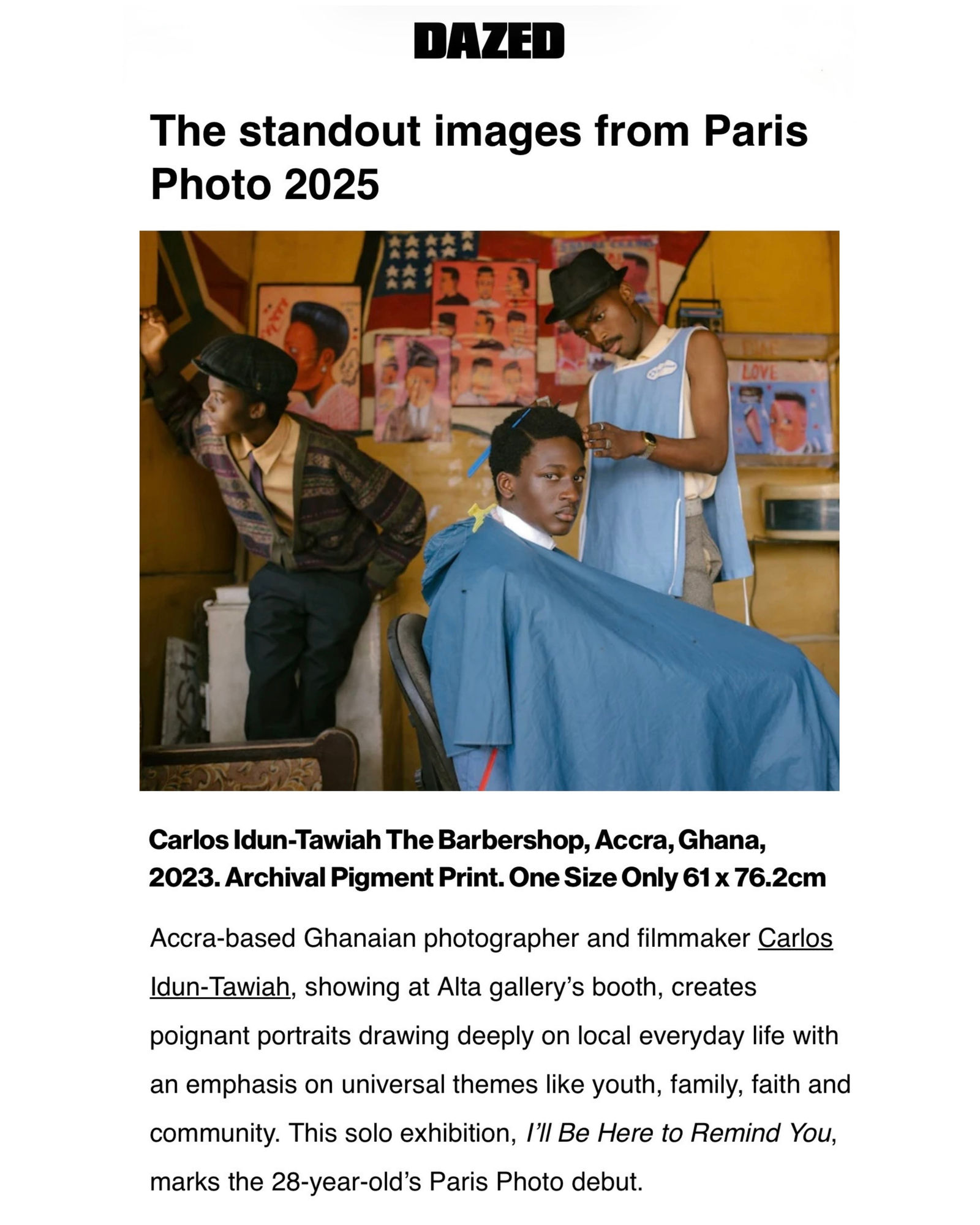 The standout images from Paris Photo 2025