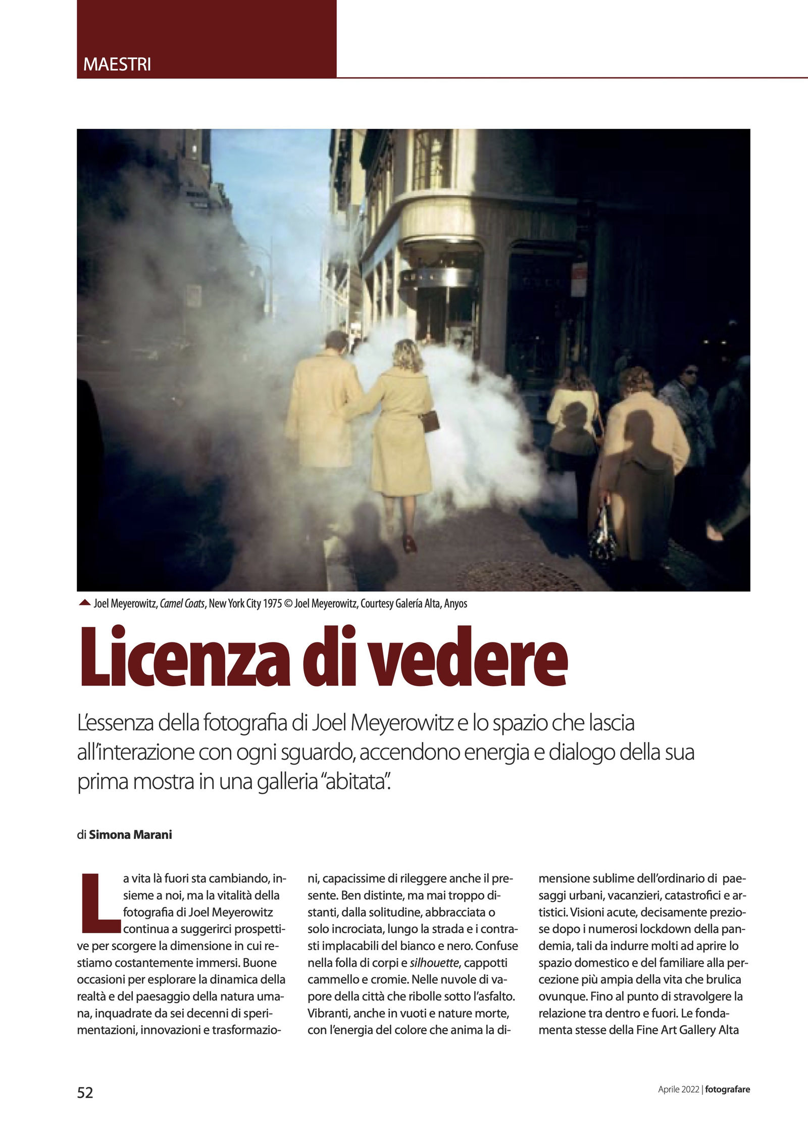 Licenza di Vedere / License to See