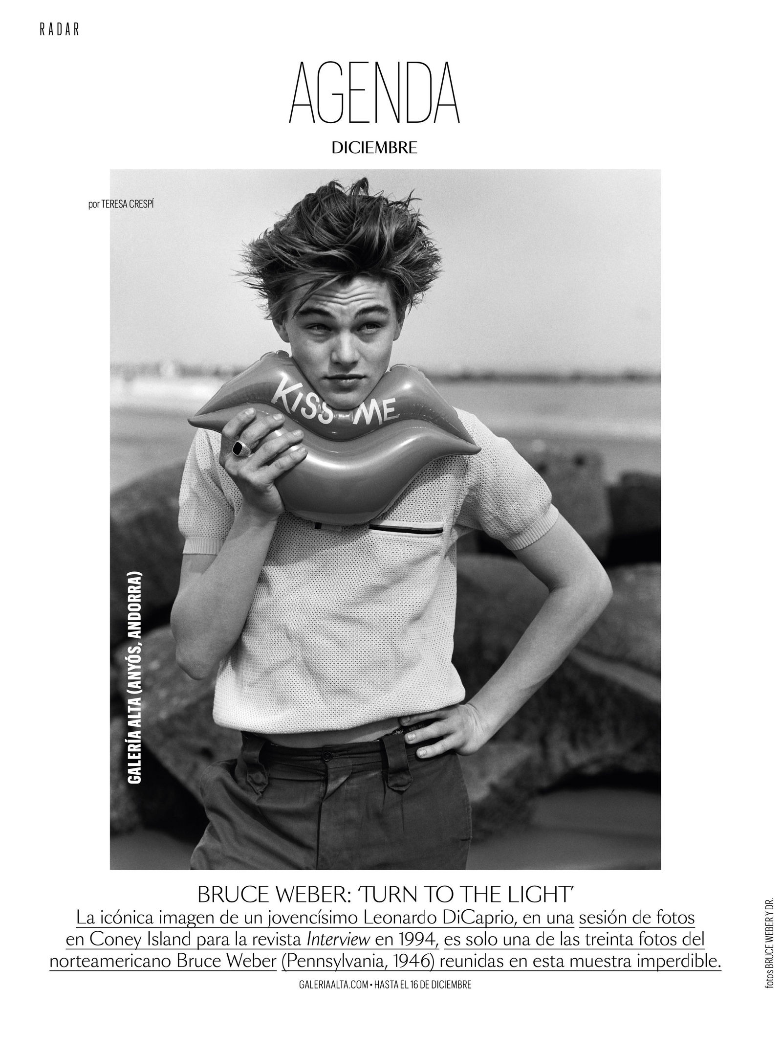 Bruce Weber: Turn to the Light