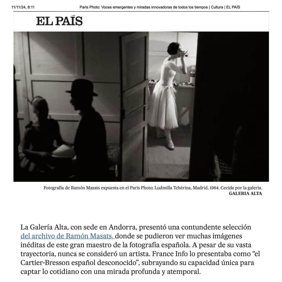 Paris Photo: Voces emergentes y miradas innovadoras de todos los tiempos