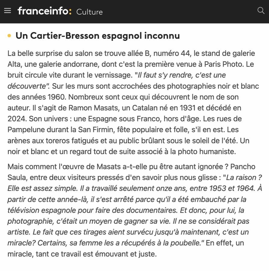 Paris Photo 2024 : deux siècles de photographie de Gilles Caron à Richard Avedon, du polaroid à l'IA